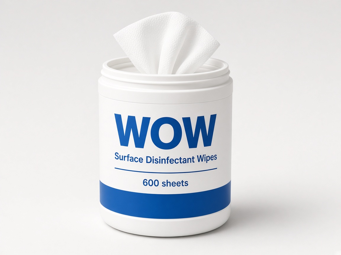 Tub of Wow surface disinfectant wipes